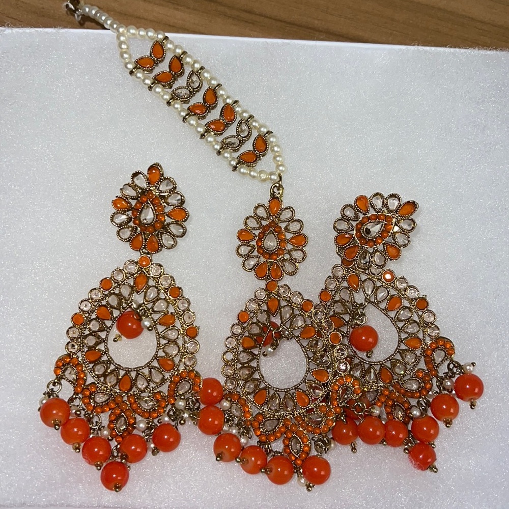 Orange Tikka Set